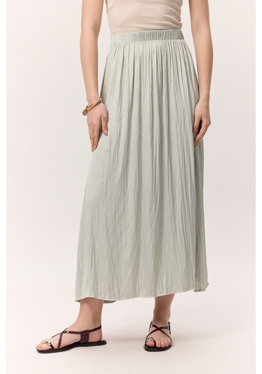 Crush Saten Etek Su Yeşili Su Yeşili