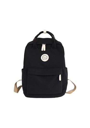 Ruicoo Kadın Gençler İçin Siyah Nilon Sırt Çantası - Outdoor Aktivitelere Uygun, Hafif, Büyük Kapasiteli, Dayanıklı Çok Renkli