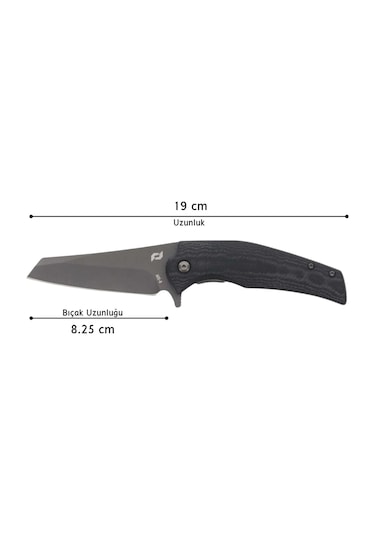 Schrade Usa Torsıon Folder Katlanır Aus-8 Kamp Çakı 1182622 Siyah