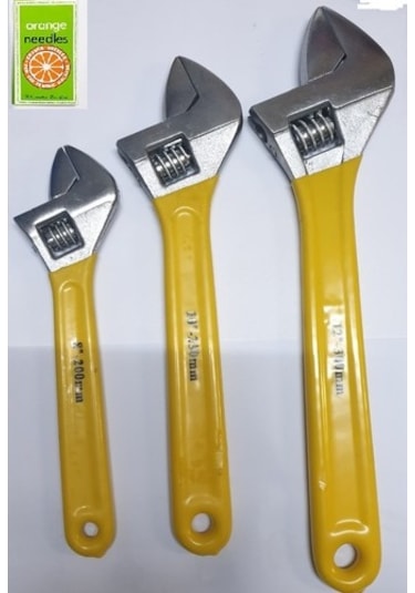 Kurbağacık Ingiliz Anahtarı 3 Lü Set Musluk Anahtarı