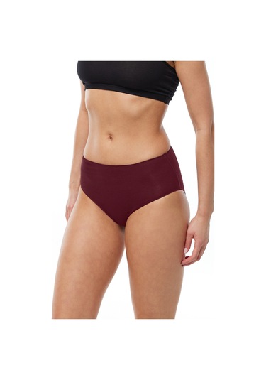 Malabadi Kadın Lacivert Gri Bordo 6 Lı Paket Modal Yüksek Bel Slip Külot 1955 Lacivert Gri Bordo