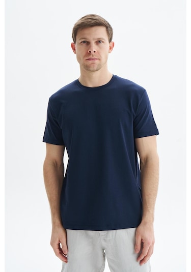 Arma Erkek Regular Fit Basic Süprem Bisiklet Yaka Tişört Y29344472002 Lacivert