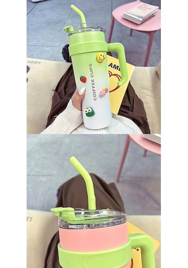 Jifan Dev Termos Bardağı 304 Paslanmazçelik Su Bardağıbeyaz 07 Beyaz