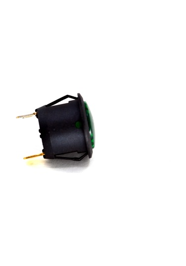 Yeşil Göz Lambası 12v Led 23mm Gösterge İkaz