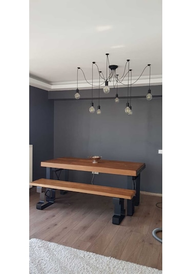 Deryawood Ahşap Yemek Masası-80x140