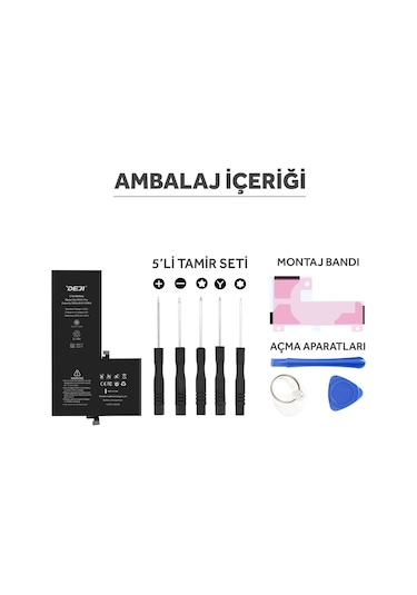 Apple Uyumlu iPhone 11 Pro Batarya Mucize Batarya Deji Normal Kapasite