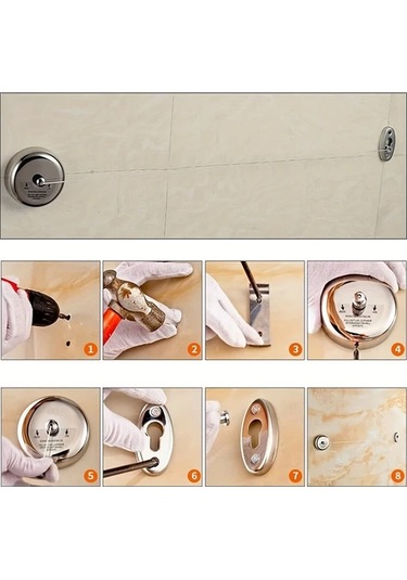 Elmpaly İki Paslanmaz Çelik Uzatılabilir Çamaşır İpi 2.8m/110inch Nylon İp İçin İç Dış Kullanım Ahşap