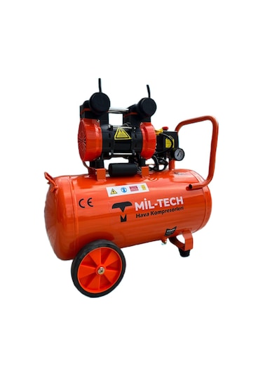 Mil-Tech 50 LT Sessiz - Yağsız Hava Kompresörü