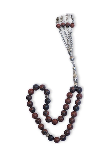 Mahagony Obsidyen Tesbih 328-5