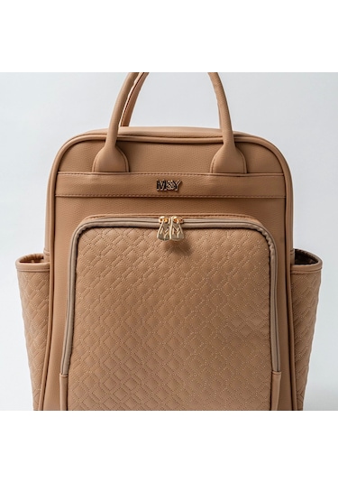 M&y Mia Anne Bebek Bakım Sırt Çantası 7350 Taba Taba