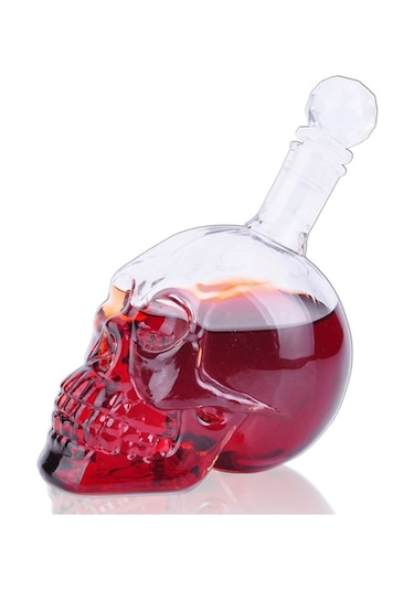 Mobgift Mobgift Kuru Kafa Tasarım Cam Şişe Sürahi 350 Ml