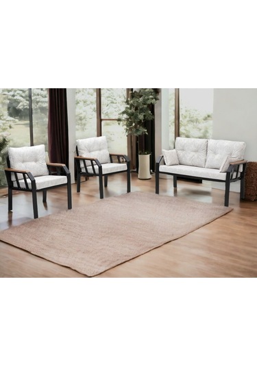 Tu Tienda Nergiz 2 1 1 Bahçe Balkon Mobilyası,krem Bej