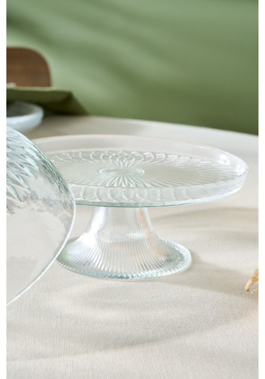 Karaca  İzgi Kapaklı Kek Standı 14 Cm