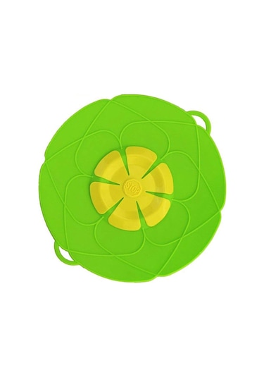 Teltree 2'li Set Silikon Taşma Önleyici Kapak - 26cm & 28cm - Fırın, Bulaşık Makinesi Uyumlu Çok Renkli