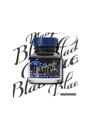 Lisans Wn Kaligrafi Mürekkebi 30ml Siyah Lv-wn-1111030 Çok Renkli