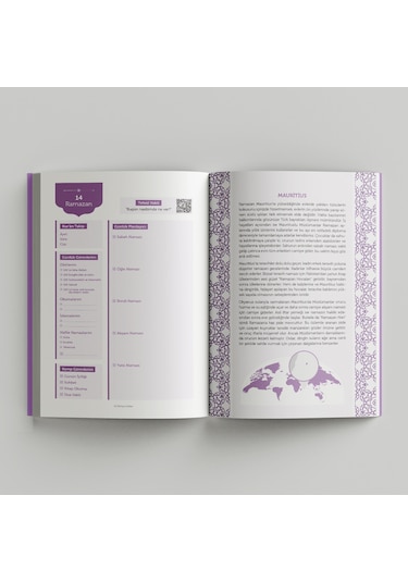 Nazende Ramazan Ajandası Elit Seri Çok Renkli