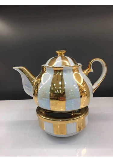 Lüsterli Demlik+kaide Sedef