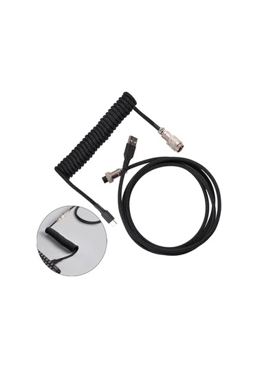 Trendooze Homyl Usb Tip C Kablo - Mekanik Klavye Siyah, Evrensel Şarj Çözümü