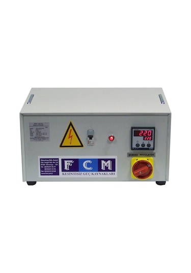 Fcm 10 KVA Dijital Rölesiz Otomatik Regülatör
