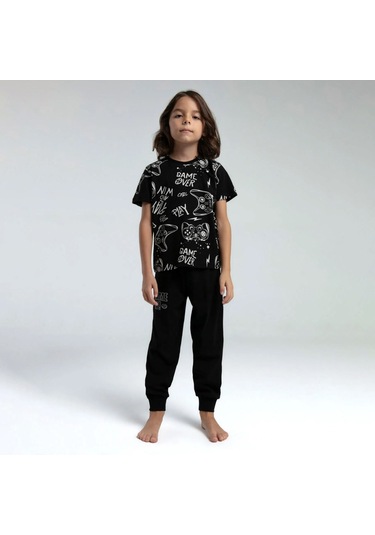 Roly Poly Pijama Takımı Rp3540 Siyah