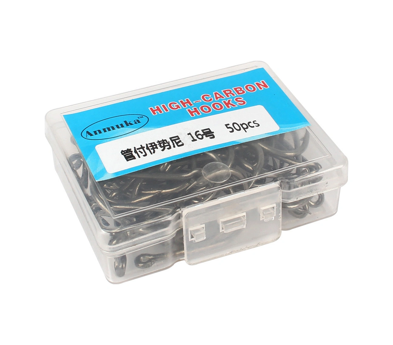 Dianziye 9 Numara 100 Adet Yüksek Karbon Çelik İğne, Dairesel Yüzeyli, Ters İğne, Akvaryum/nehir/deniz Uygun Balık İğnesi Seti