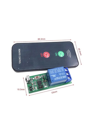 5v 1kanal Ir Kumandalı Röle Kartı Modülü