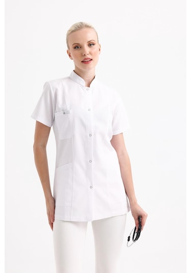 Prof Active Unisex Doktor Önlüğü Beyaz