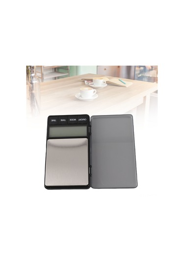 Hangfox Küçük Kahve Terazi - Hassas Ağırlık Ölçüm, Tare Ve Zamanlayıcı Fonksiyonlarıyla, Abs Malzeme, 1000g Maksimum Kapasite Pil İle Gönderilmez Diğer