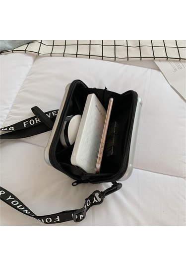 Moveevo Renkli Ve Şık Kozmetik Çantası, 17.5x10.5x6cm Boyut, Abs+pc Malzeme, Seyahat İçin İdeal