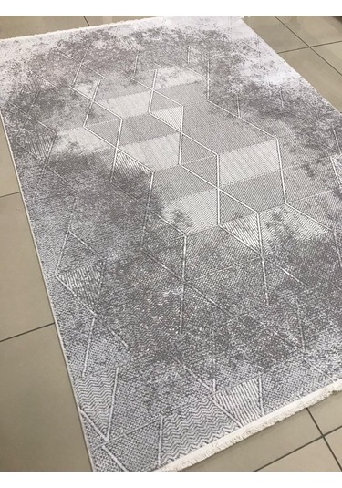 Merinos Halı Ritim 73344 095 Serisi Salon Oturma Yatak Odası Halısı Gri