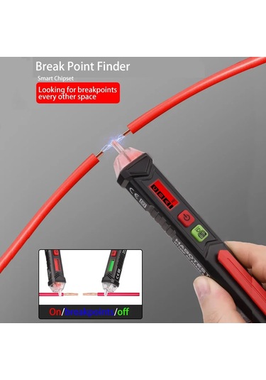 Habotest Ht100 Temız Alarm Ac Gerilim Dedektörü Mee Akıllı Test Cihazı Kalem 12- Ht90 &