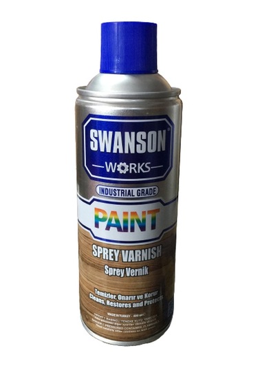 Swanson Works Sprey Boya 400 ML Antipas Gri