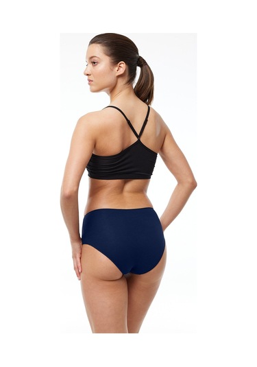 Malabadi Kadın Lacivert 6 Lı Paket Modal Yüksek Bel Slip Külot 1955 Lacivert