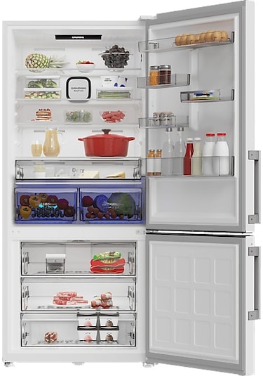 Grundıg GPKND 615 615 L Duo-No Frost Alttan Donduruculu Buzdolabı Beyaz