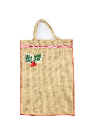 Yılbaşı Noel Hediye Çantası 25x35 Cm 2'li