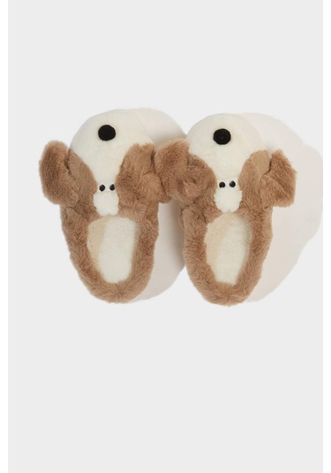 Defacto Kadın Düz Taban Panduf F2912ax25wnbg26 Bej-bg26