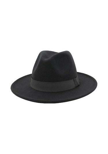 Fedora Ş Ş Geniş Kenarlı Ingiliz Açık Havada 0045 Dark Grey