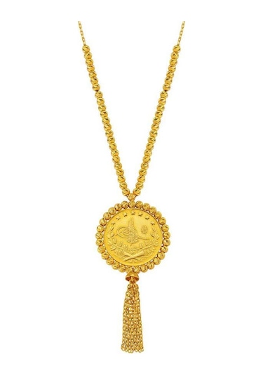 Reşat Çeyrek Altınlı 22 Ayar Kolye 10 Gram