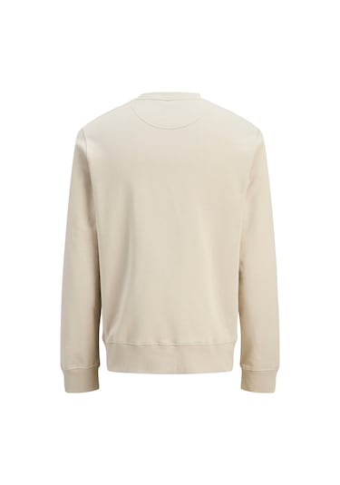 Jack & Jones Jayson Erkek Krem Sweatshirt 12283436-slg Krem