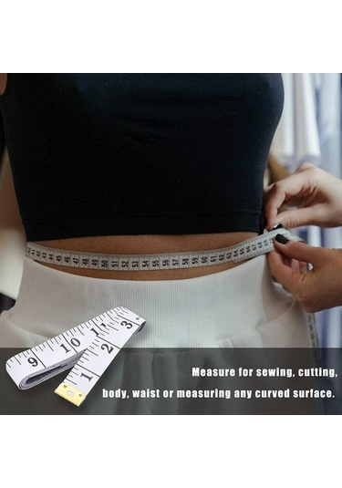 Wondernest Vücut Ve Ölçüm Metresi, Diyetisyen Onaylı Lichen Home Cm Beden 150 Lw - Hassas Ölçüm 10 M