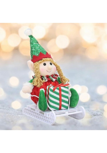 Suntek Yılbaşı Elf Bebek El Sanatları Dekorasyonu Stil-b