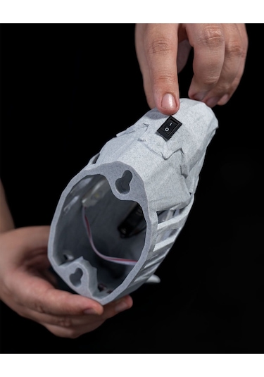 Kel Kartal Gece Lambası Beyaz