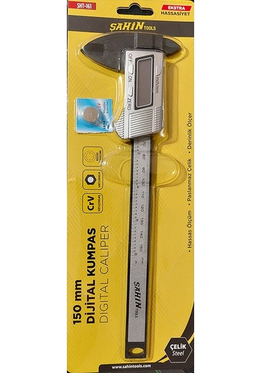 150 Mm Dijital Kumpas Hassas Manuel Ölçü Aleti 4490
