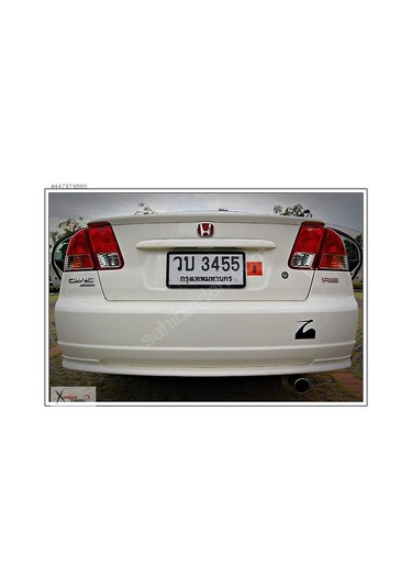 Honda Civic 2002-2003-2004 Abs Plastik Boyasız Spoyler