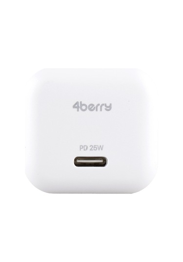 As74 25w Pd 3a Type-c Çıkışlı Şarj Adaptörü Başlık Beyaz