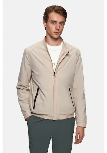 Twn Slim Fit Taş Düz Mont 2ec0735320350 Taş