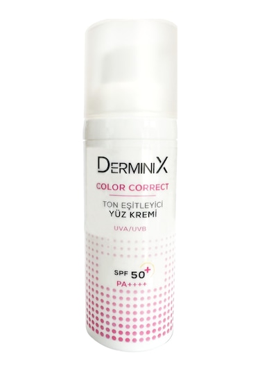 Derminix Ton Eşitleyici Yüz Kremi SPF50+ 50 ML