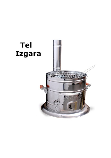 Yaramış 14 Parça Demir Döküm Tüplü ve Kömürlü Mangal