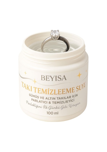 Bakım Kiti Serisi Mücevher Altın Ve Gümüş Takı Temizleme Ve Parlatma Suyu 100 Ml