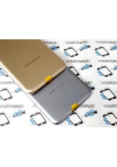 Senalstore General Mobile Gm8 Kasa Arka Kapağı Yan Tuşlar - Siyah